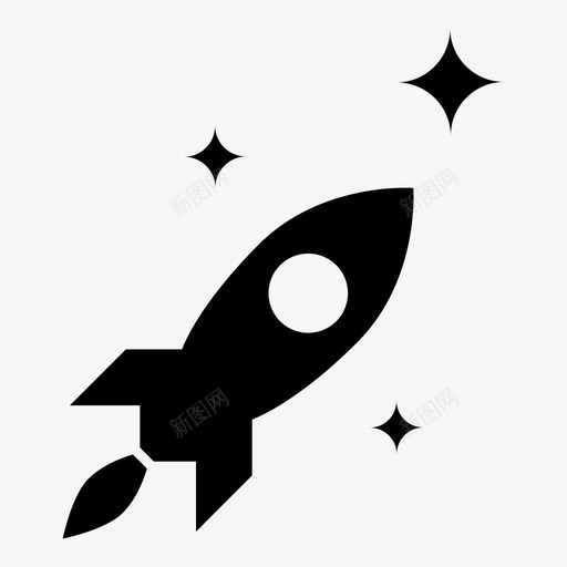 太空火箭恒星太空探索图标svg_新图网 https://ixintu.com 不 出售 大胆 太空探索 太空火箭 恒星 持有 星星 轨道 飞行 黄金