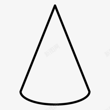 圆锥体三维绘图图标图标