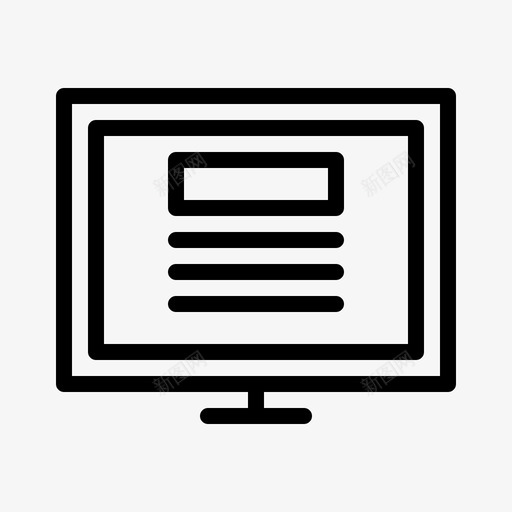 计算机报告新闻图标svg_新图网 https://ixintu.com 不 保留 信息 出售 报告 新闻 粗体 计算机 记者 黄金