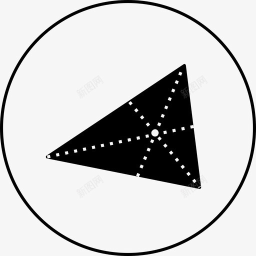 三角形中心严肃开放图标svg_新图网 https://ixintu.com 三角形中心 严肃 十二生肖 十字 图形 开放 形心 文献 相等 科学研究圆形实体