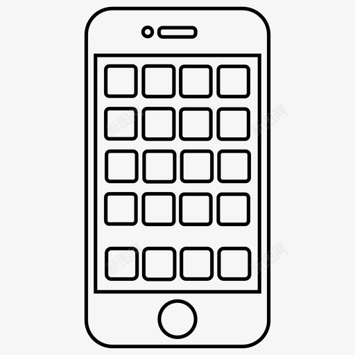 智能手机应用程序推迟移动应用程序图标svg_新图网 https://ixintu.com iphone 另一个 推迟 智能手机应用程序 标记 添加 破解屏幕损坏的手机 移动应用程序 联合