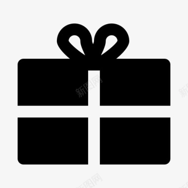 礼品销售礼物图标图标
