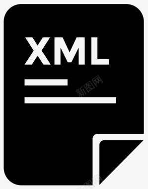 xml文件应用程序计算机图标图标