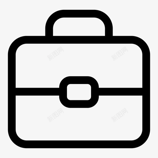 公文包个人资料包裹图标svg_新图网 https://ixintu.com 个人资料 公文包 办公包 包裹 商务 展示件 文件 行李 轮廓用户界面