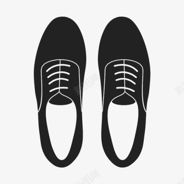 鞋步行鞋护具图标图标