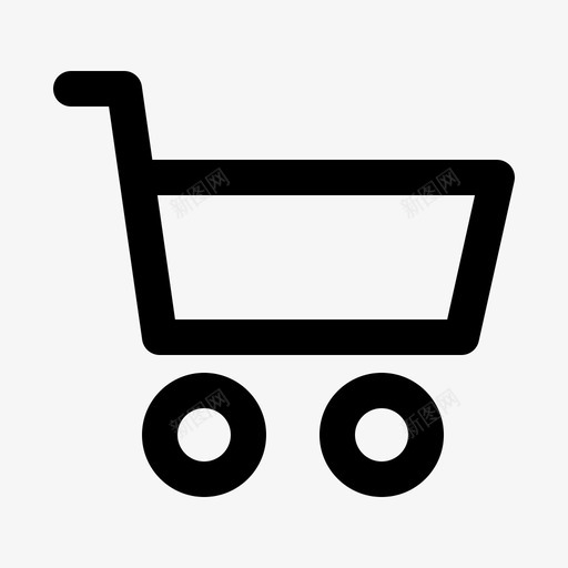 购物车轮子东西图标svg_新图网 https://ixintu.com 东西 市场 电子商务 购买 购物车 轮子 销售