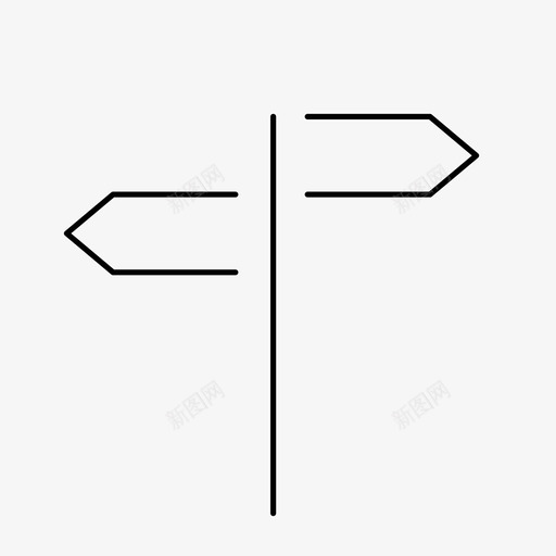 方向标志否图标svg_新图网 https://ixintu.com gps 保持 否 导航 导航图标细线 已售出 方向 标志 粗体 金色