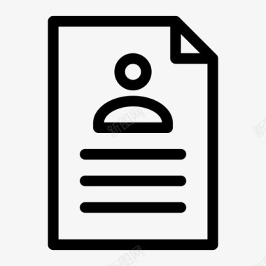 申请文件信息身份图标图标
