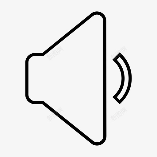 扬声器音量控制声音图标svg_新图网 https://ixintu.com 声音 扬声器 显示器 电脑 音乐 音乐音量音频按钮 音量 音量控制 音量降低 音频按钮