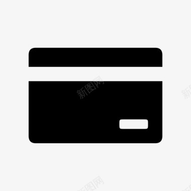 信用卡震动浪涌图标图标