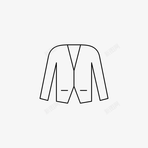 采购产品夹克衣服展示件图标svg_新图网 https://ixintu.com 展示件 服装店 材料 织物 聚会服装 衣服 豌豆夹克 采购产品夹克
