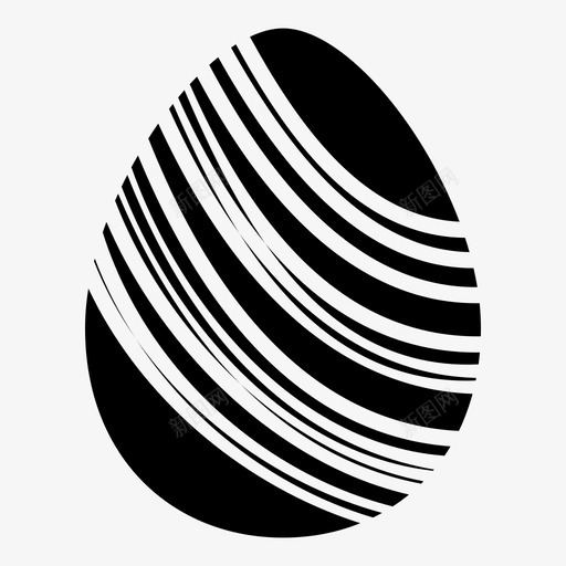 复活节蛋寻找吃图标svg_新图网 https://ixintu.com 吃 复活节蛋 寻找 巧克力 漩涡 薄 螺旋 装饰 长方形 食物