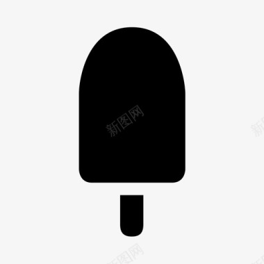冰激凌甜点加图标图标