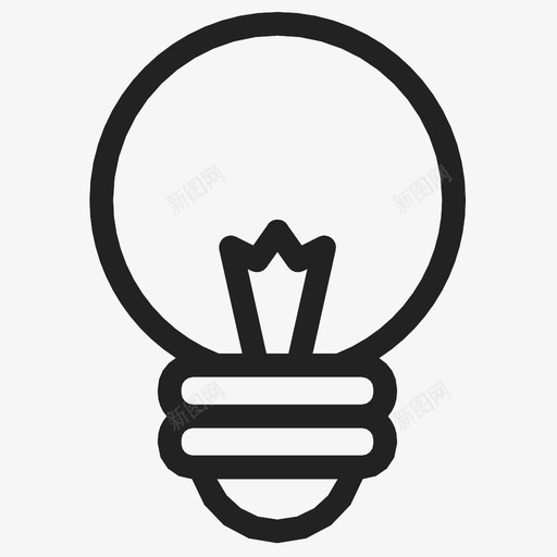 灯泡进度必要性图标svg_新图网 https://ixintu.com 夹具 必要性 接线 插件 灯 灯泡 照明 电子 进度