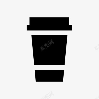 咖啡星巴克可重复使用图标图标