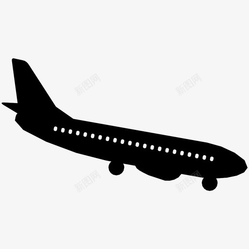着陆飞机就位图标svg_新图网 https://ixintu.com 坠落 就位 旅行 着陆 轮班 降落 飞机 飞行