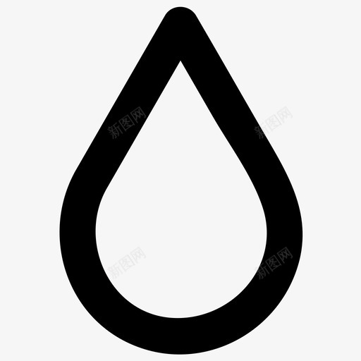 滴或泪标记忽略图标svg_新图网 https://ixintu.com 另一 忽略 标记 检查 水 滴 滴或泪 血