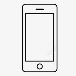 电话线框电话线框用户界面图标高清图片