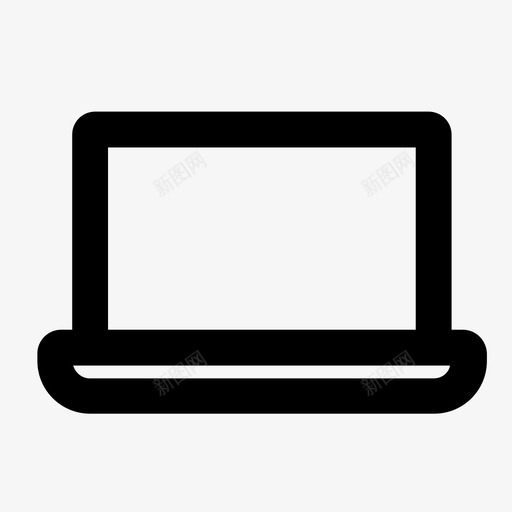 笔记本电脑技术杰作图标svg_新图网 https://ixintu.com apple cloying computer generation gooey lineicons macbook wide 技术 杰作 笔记本电脑