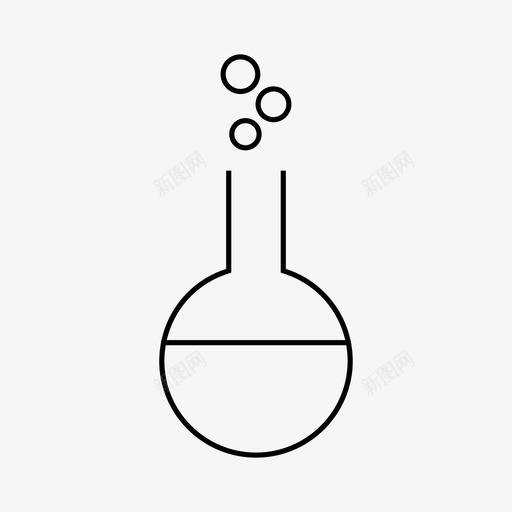 圆瓶开始符号图标svg_新图网 https://ixintu.com 化学 十二生肖 圆瓶 实验 实验室 开始 打开 数据 烧杯 科学 符号