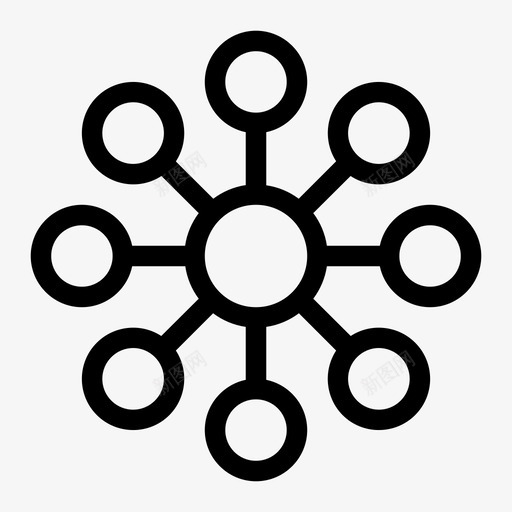 网络组织nope图标svg_新图网 https://ixintu.com Saled bold businessfinancechartcompleteline connection enhance global gold hold nope 电子商务 组织 网络