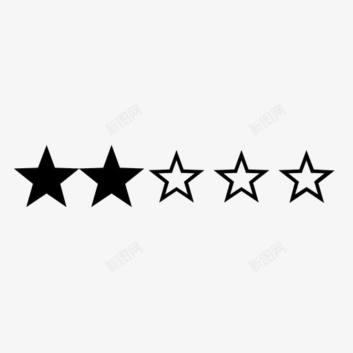评级添加最爱图标svg_新图网 https://ixintu.com 减法 多个 星级 更多 最爱 添加 联合 评级 评级星级