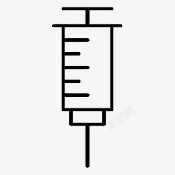 抽血图标注射器医生抽血图标高清图片