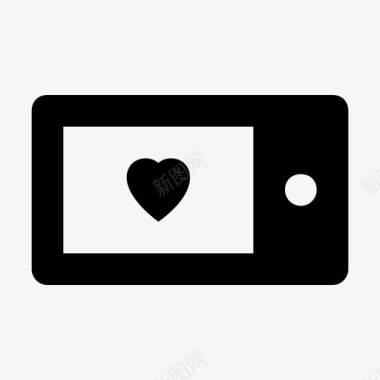 手机爱情和浪漫材质标图标图标