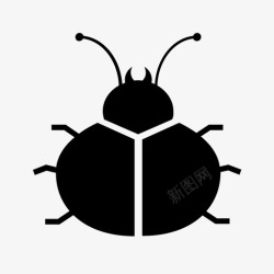 纽约时报甲虫虫子图标高清图片