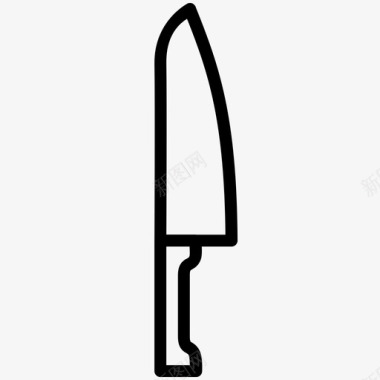 刀简历厨房图标图标
