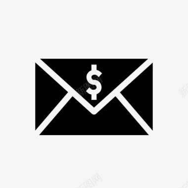钱信封消息邮件图标图标