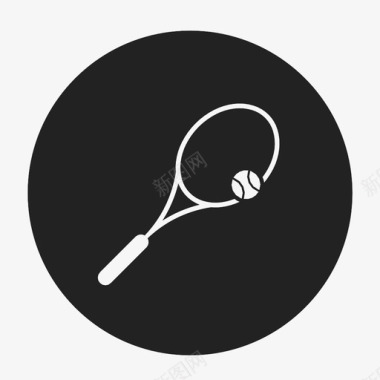 网球活动娱乐图标图标