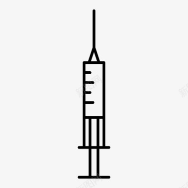 注射器疫苗出售图标图标