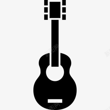 原声吉他音乐墨西哥人图标图标