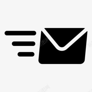 发送邮件计算机传送图标图标