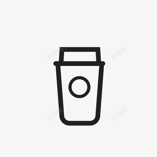 小咖啡厨房图标svg_新图网 https://ixintu.com 厨房 小咖啡