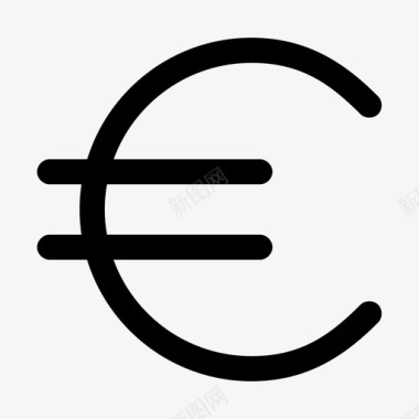 欧元汇率货币货币图标图标