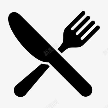 采购产品餐具食物叉子图标图标