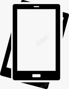 智能手机触摸屏共享图标图标