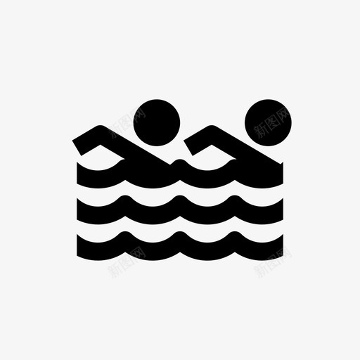 游泳运动员游泳池海洋图标svg_新图网 https://ixintu.com 小心 海洋 深水 游泳池 游泳运动员 潜水 移动 酒店 锻炼