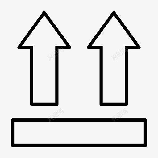 直立垂直包裹图标svg_新图网 https://ixintu.com 包裹 垂直 手持 托举 易碎品 直立 竖立 著名图标薄 面朝上