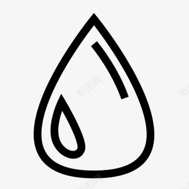 水减法符号图标图标