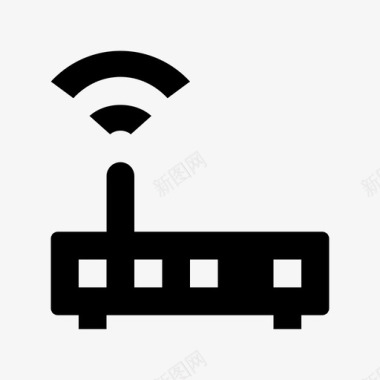 wifi路由器互联网材料标图标图标