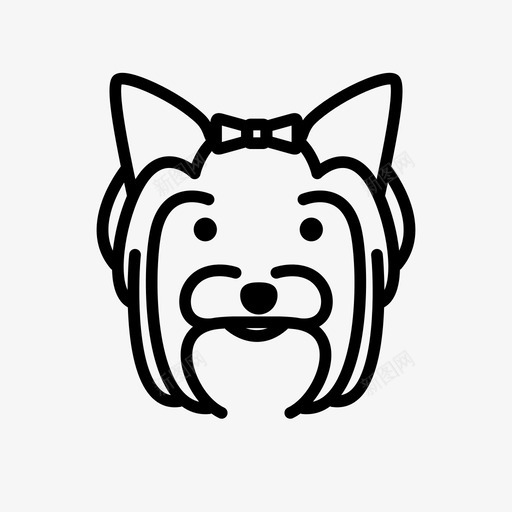 约克郡梗狗粪花园雅普图标svg_新图网 https://ixintu.com 丝质 伴侣狗 大衣 小 狗和公司 狗粪花园 玩具 约克郡梗 腿 雅普