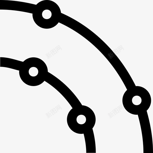 曲线笔划路径图标svg_新图网 https://ixintu.com 几何 工具 拱门 数学 曲线 笔划 线条 编辑器用户界面 艺术 路径 转换