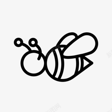 大黄蜂毒刺蜂鸣器图标图标