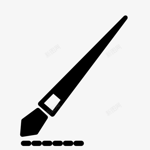 钢笔书写开始图标svg_新图网 https://ixintu.com 书写 墨水笔 开始 打开 点击 签名 简历 钢笔