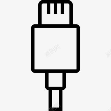 iphone充电器电缆电线电源图标图标
