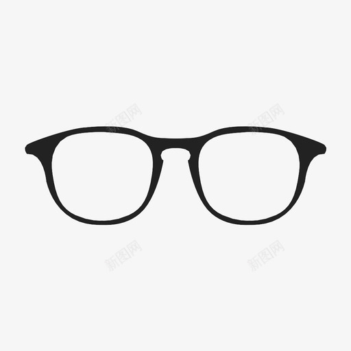 眼镜片果酱眼镜图标svg_新图网 https://ixintu.com 宽 果酱 沿 烘干 眼镜 眼镜片 瞄准镜 蛋糕