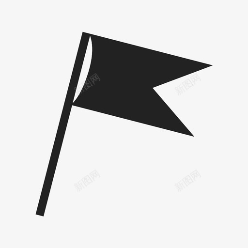 旗帜图案点击图标svg_新图网 https://ixintu.com 图案 层叠 弓箭手 旗帜 点击 简历